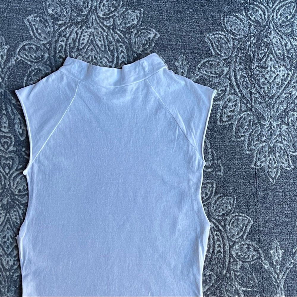 Free People Muscle Beach Bodysuit in White Size XS - Picture 10 of 10